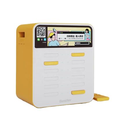 Buy 12 Slot Shared Power Bank Rental Station 5000mAh Powerbank Docking Station online manufacture