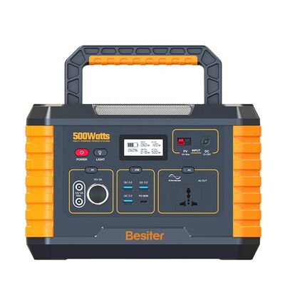 Beli Catu Daya Darurat UPS Stasiun Daya Portabel Pengisian Cepat 110V 500W online manufacture