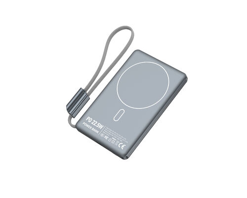 comprar Banco de energia magnético sem fio ultra fino carregamento rápido OEM/ODM 5000mAh online manufacture