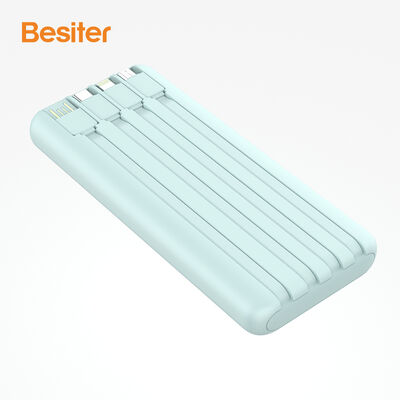 acheter Batterie externe portable LCD avec 4 câbles intégrés, charge rapide, 20000 mAh online manufacture