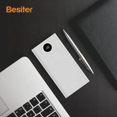 kopen Digitaal display Mini Portable Power Bank Ultra Slim 10000 Mah 18W Met 2 USB-poorten online manufacture