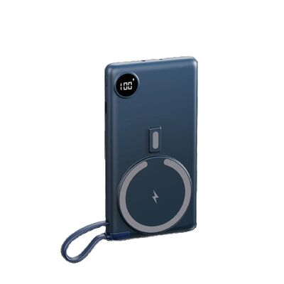 satın al LED Ekran Kablosuz Manyetik Güç Bankası AC Adaptörü / Veri Kablosu ile Ultra İnce online manufacture