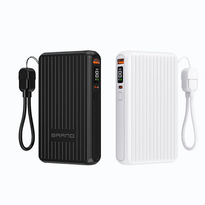satın al Besiter Yüksek Kapasiteli LED Ekranlı Powerbank 10000mAh Hızlı Şarj Uzatılabilir Kablolu online manufacture