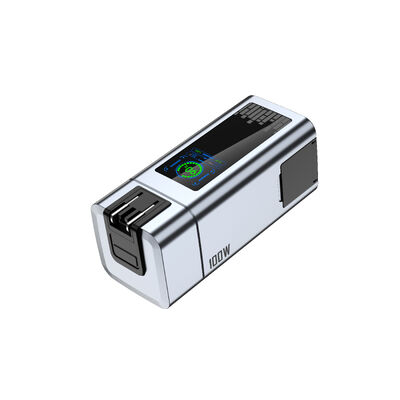 kopen Powerbank Hoge capaciteit wisselstroom gescheiden met snel opladen LED-scherm opneembare kabel online manufacture