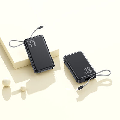 kopen Ultradunne powerbank met AC-stekker 10000mAh 22,5W Snelladen met kabel online manufacture