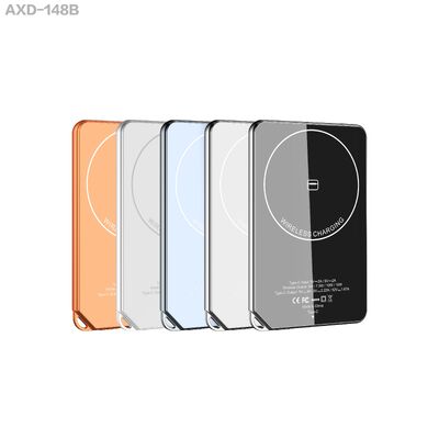 주문 BST-A148B 5000mAh 자기 무선 전원 은행, 7.3mm 초 얇은 20W 빠른 충전 휴대용 충전기 online manufacture