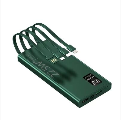 kopen BST-Dx68 Portable Power Bank 10000mAh High Capacity Fast Charging Power Bank met ingebouwde kabels Digitale batterij display en duurzaam ontwerp online manufacture