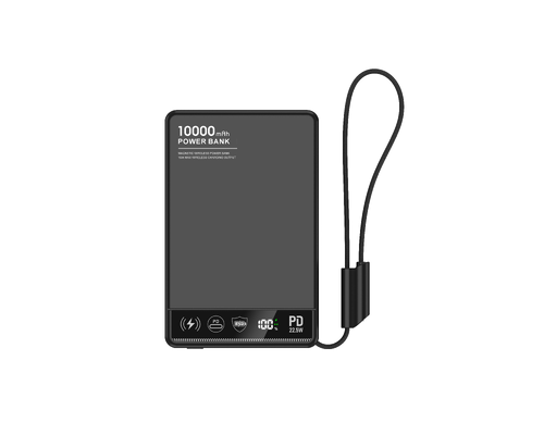 কেনা অ্যাপল আইফোনের জন্য 20W চৌম্বকীয় ওয়্যারলেস চার্জিং এলআই-পলিমার ব্যাটারি সহ বেসিটার পোর্টেবল 10000 এমএএইচ পাওয়ার ব্যাংক online manufacture