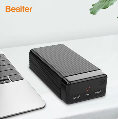 Buy 40000 Power Bank High Capacity Dual Fast Charging Powerbank Portable USB Powerbanks, Digital Display Power Charger online manufacture