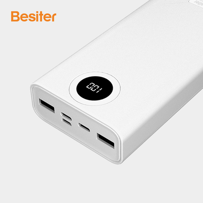 Αγορά Besiter 22.5W Φορητή έξυπνη ταχεία φόρτιση Power Banks Μεγάλη χωρητικότητα 20000mah Micro USB εισροή για εξωτερική χρήση κινητού τηλεφώνου online manufacture